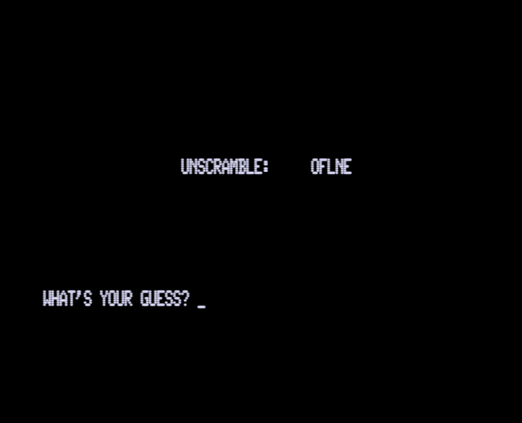 Screen shot